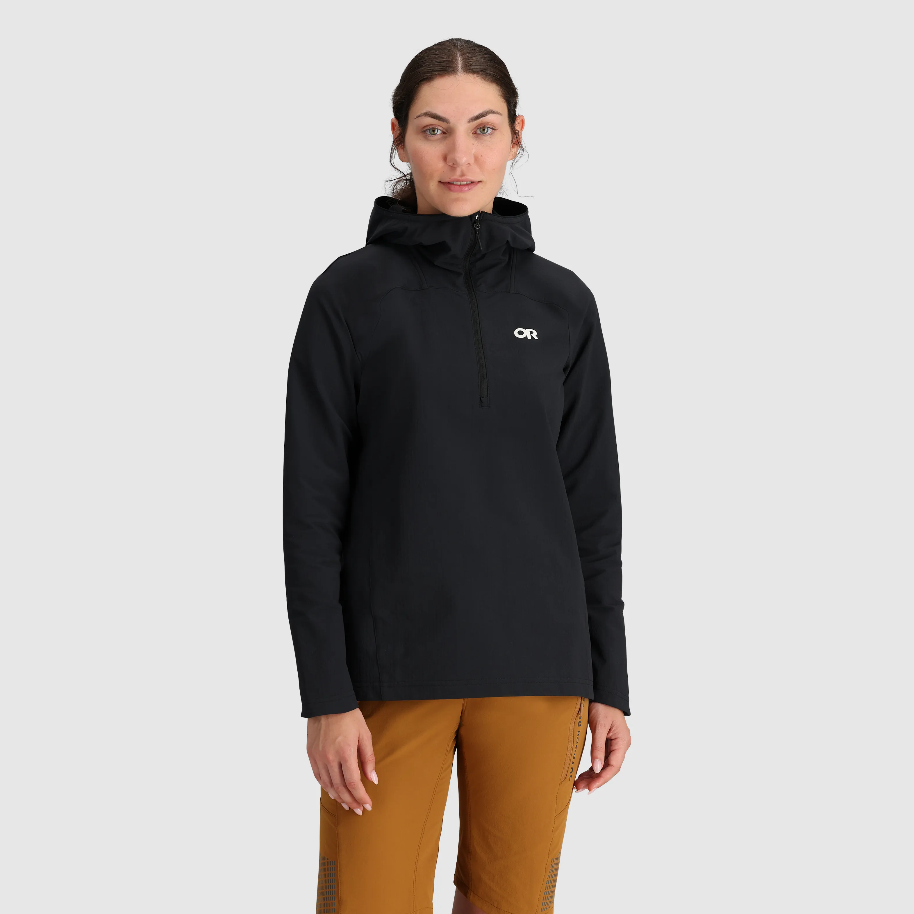 Women's Freewheel Half Zip Soft Shell MTB Hoodie