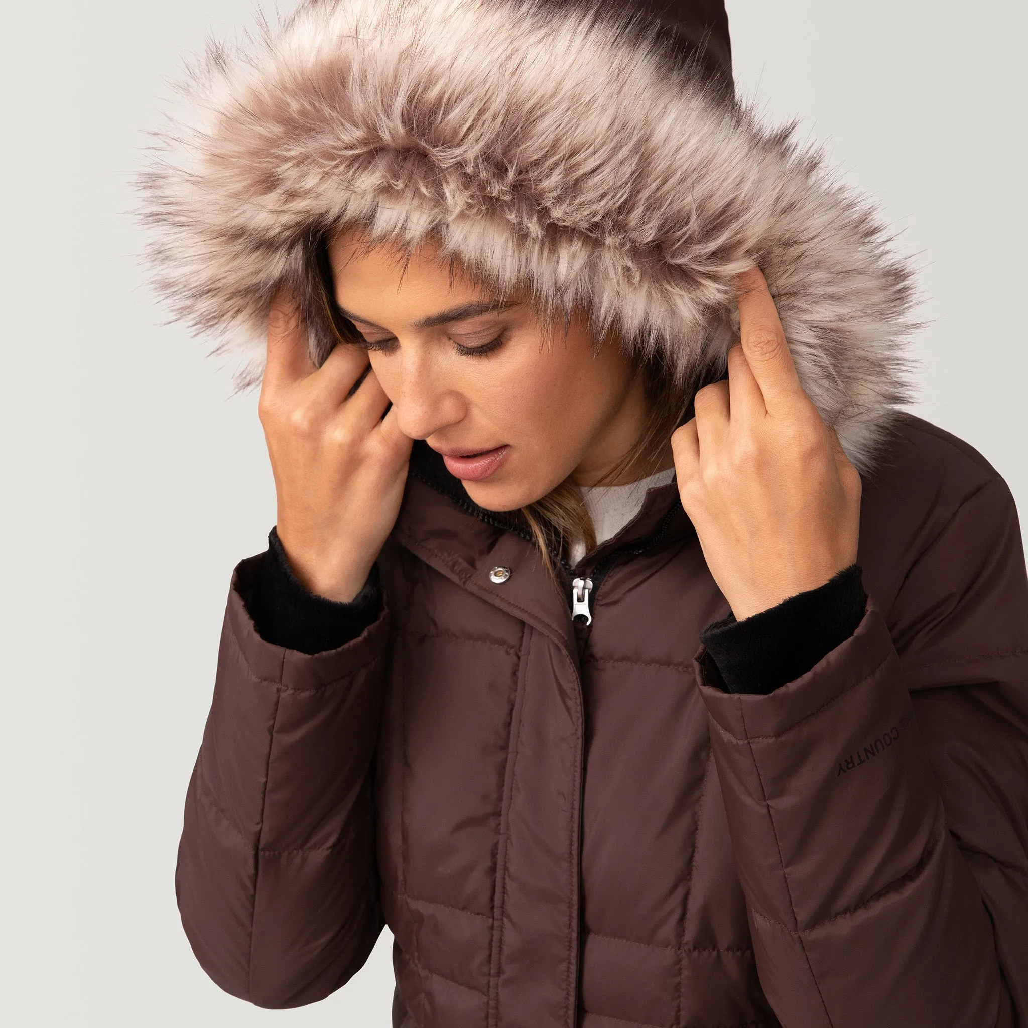 Women's Full Length Splendor Down Jacket